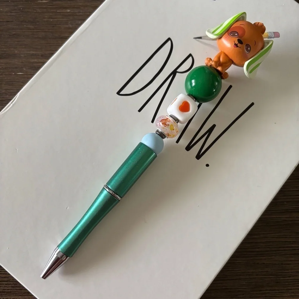 Strawberry Shortcake: Pupcake handmade beaded pen
